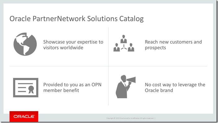 Free advertisement for Oracle partners – all details about Solutions ...